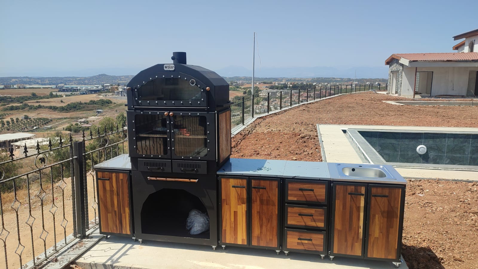 Panther Fırınlı Tezgahlı  Barbekü 